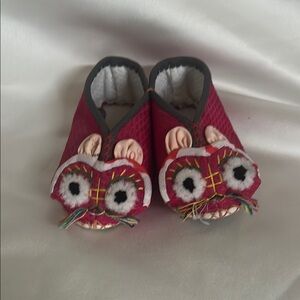 Adorable Baby Playful Pink Animal Slippers